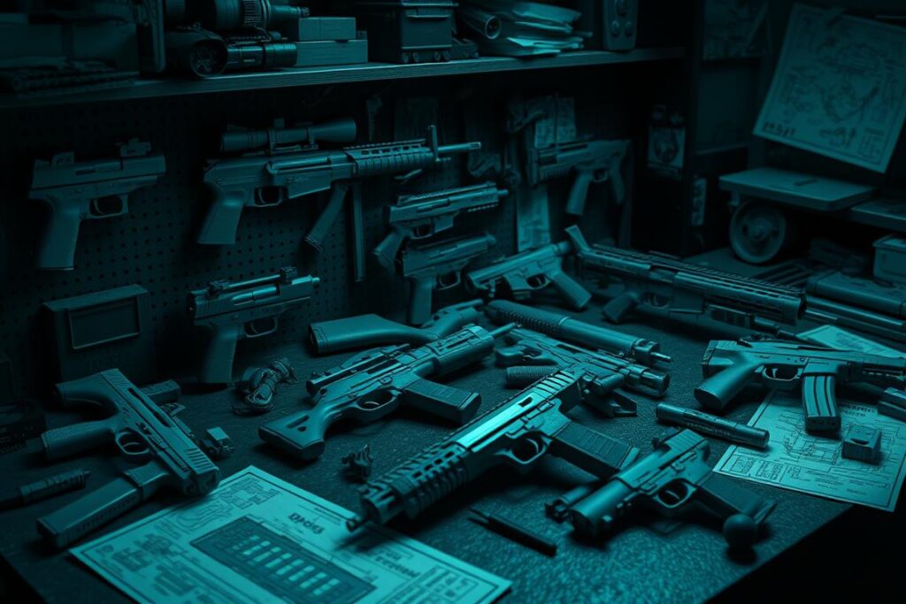projetos de armas em 3D